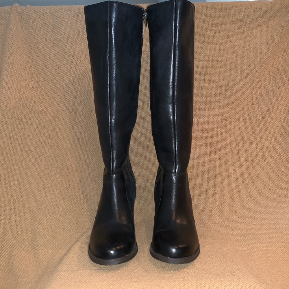 Clarks “Mission Brynn” Boots, 9M, black leather